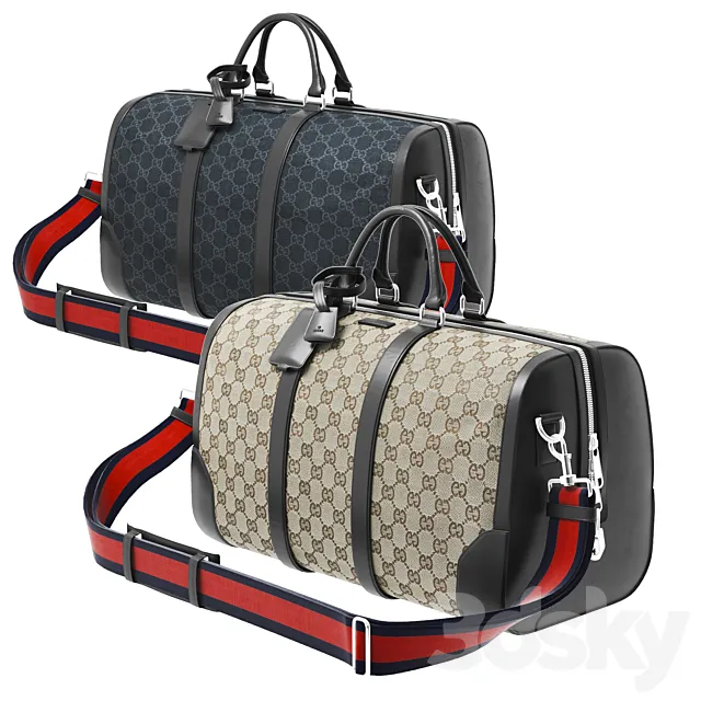 Gucci travel bag 3DSMax File