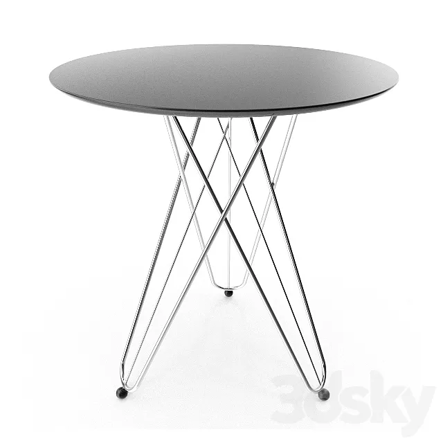Gueridon Wire Table 3DSMax File