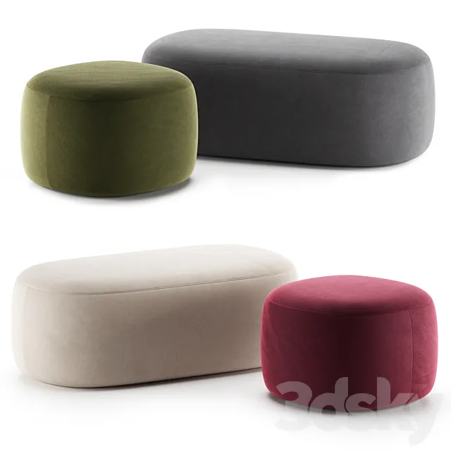 GUEST | Pouf By Liu Jo Living Collection 3ds Max