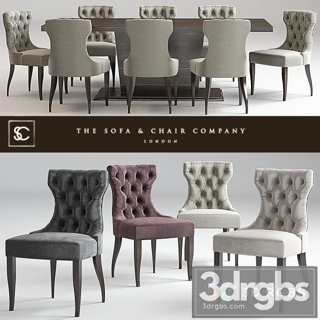 Guinea Dining Chair 3dsmax Download