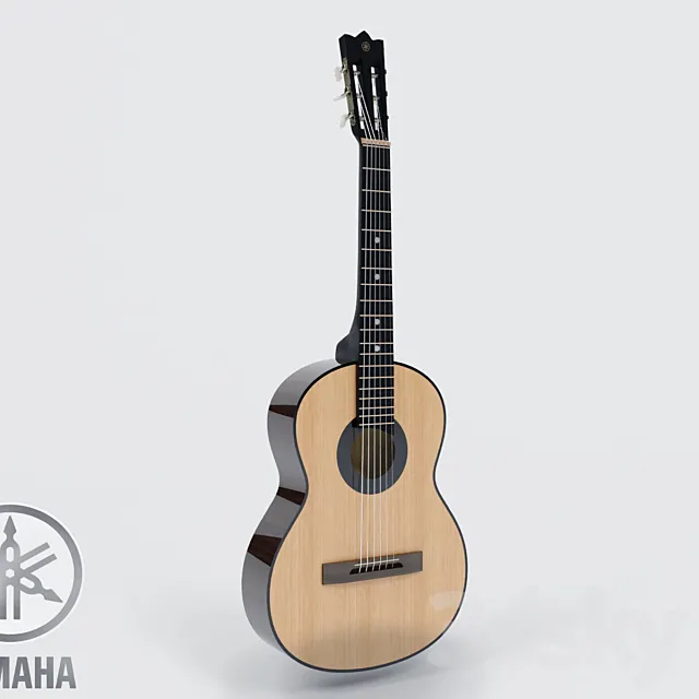 Guitar Yamaha 3ds Max