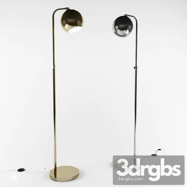 Gumball Floor Lamp Gold 3dsmax Download