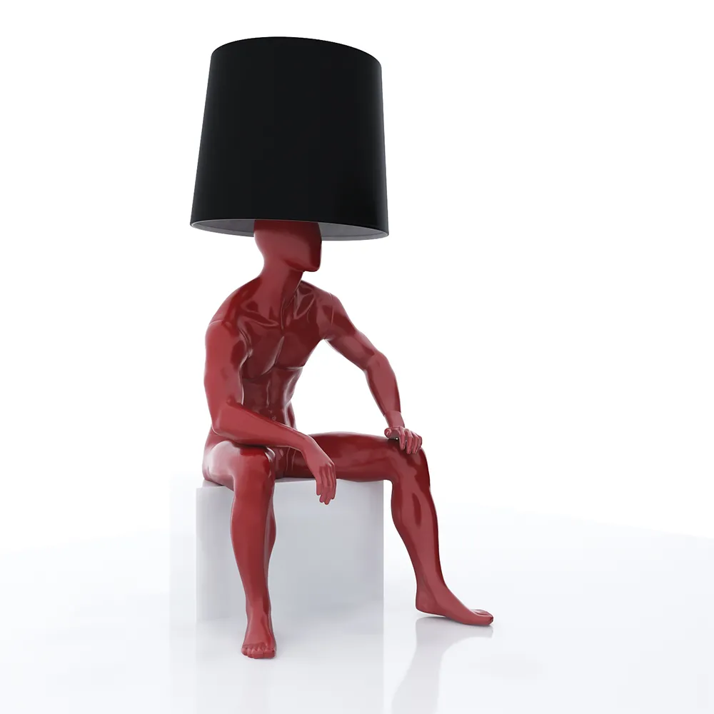Gustavson – Mannequin-Floor lamp Bosse 3ds Max