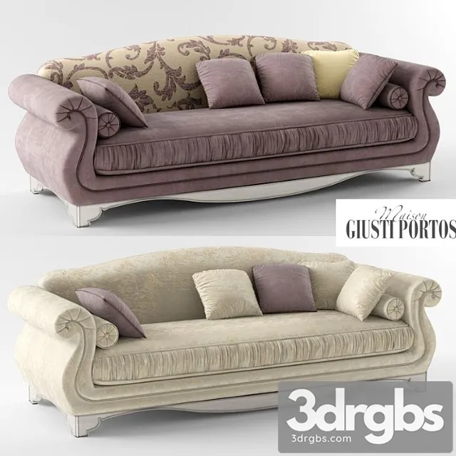 Gusti Porthos Sofa 3dsmax Download