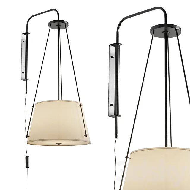 GWENWOOD WALL 3ds Max