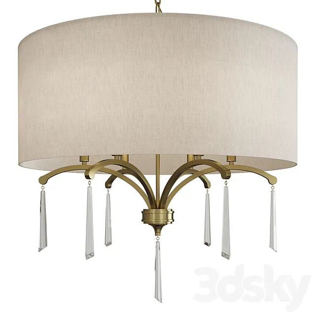 Gwyneth drum chandelier 3DS Max Model