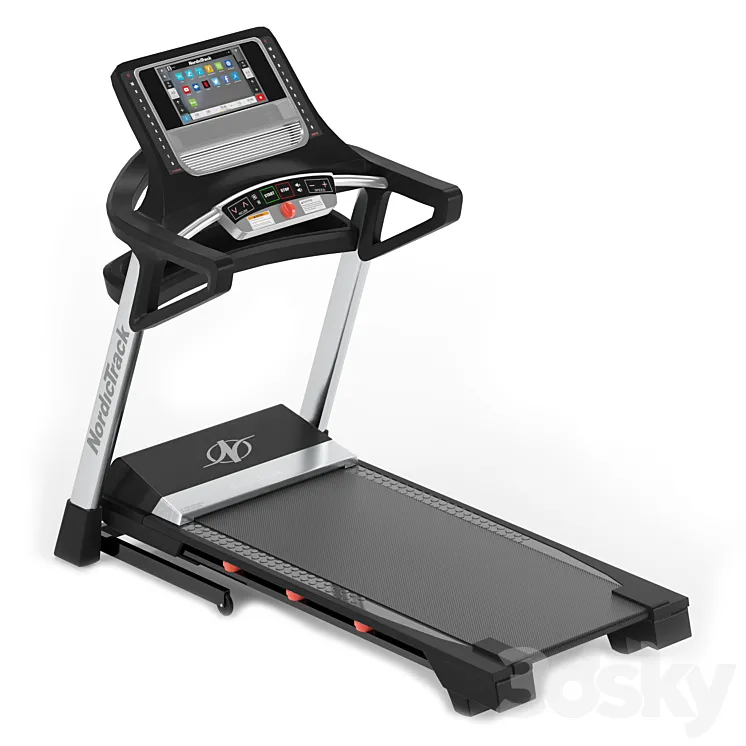 Gym-Equipment-Treadmill-NordicTrack 3DS Max Model