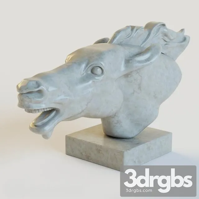 Gypsum Horse Head 3dsmax Download