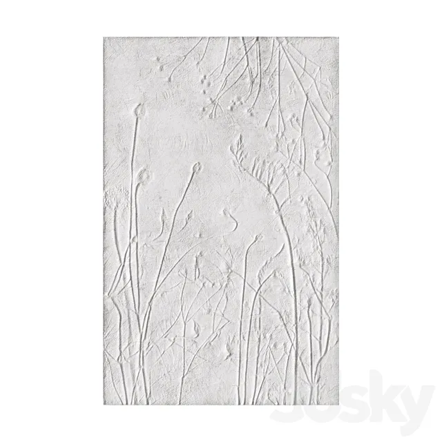 Gypsum panel 3DS Max Model