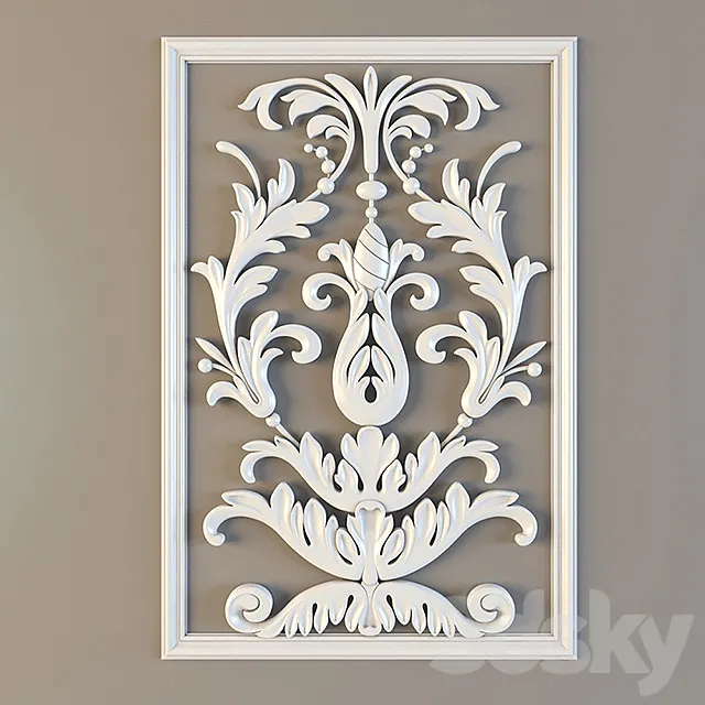 gypsum panels 3ds Max