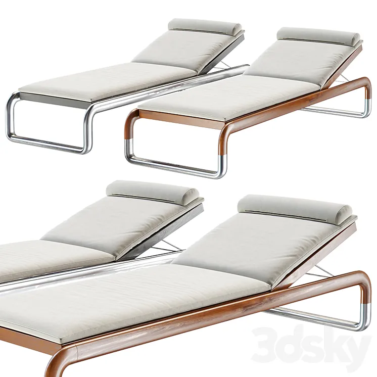 H2K Luxury loungers by Hake Konzept 3DS Max