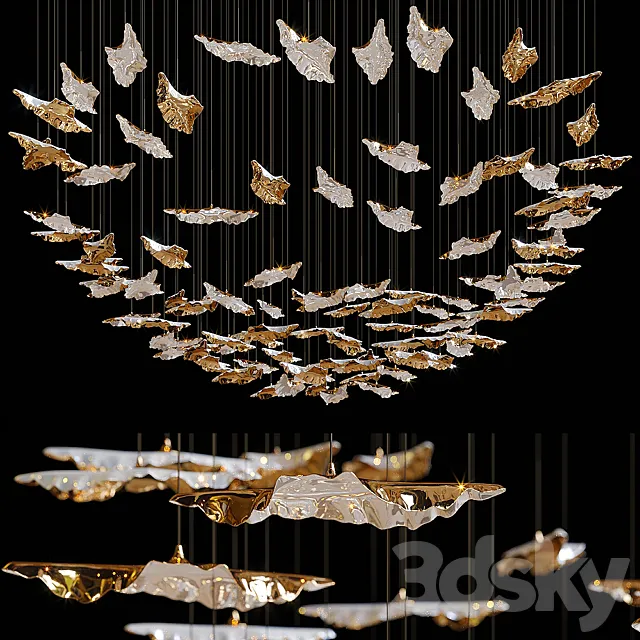 Haberdashery Luxury Leaf Fall 3DS Max Model