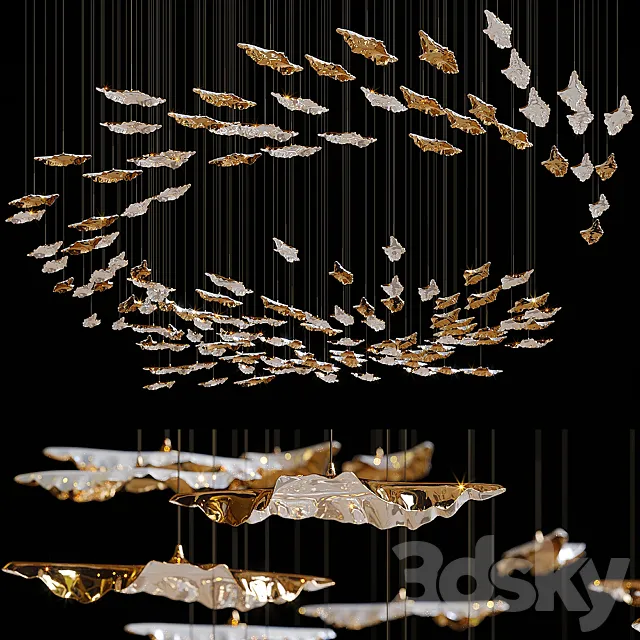 Haberdashery Luxury Leaf Fall 3DS Max Model