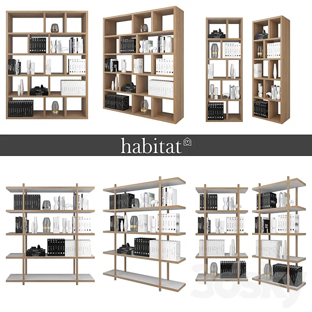 Habitat | set 2 3DSMax File