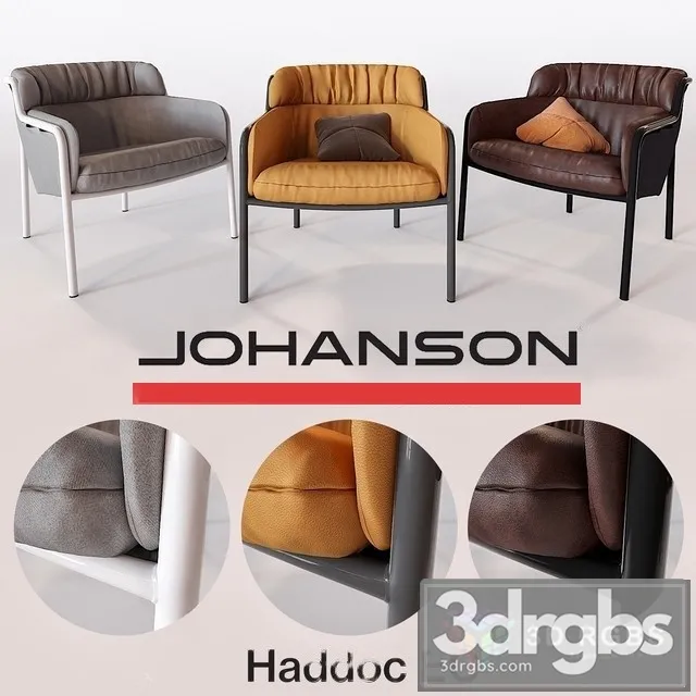 Haddoc EC Lounge Chair 3dsmax Download