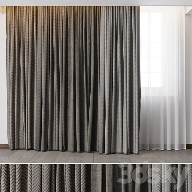 Hadi Curtains 38 3ds Max