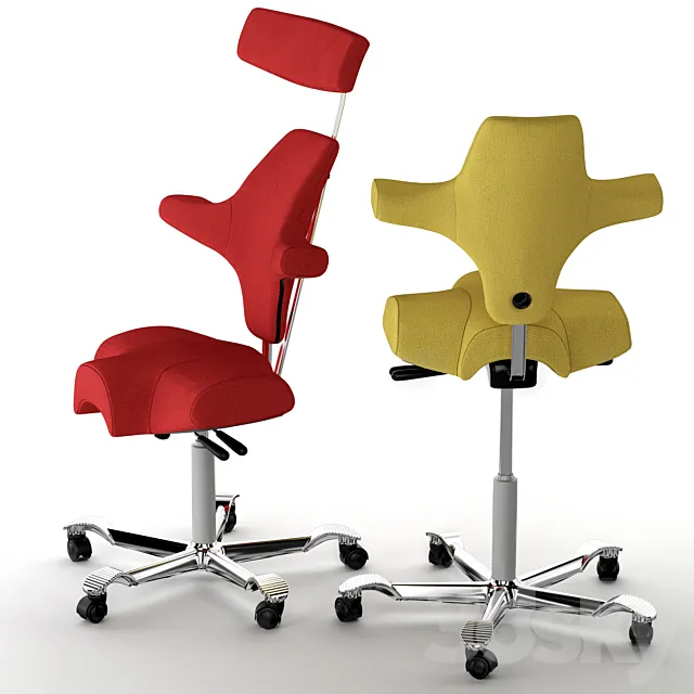 HAG Capisco office chair 3ds Max