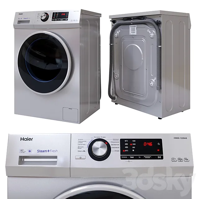 Haier HW60-1229AS 3DS Max Model