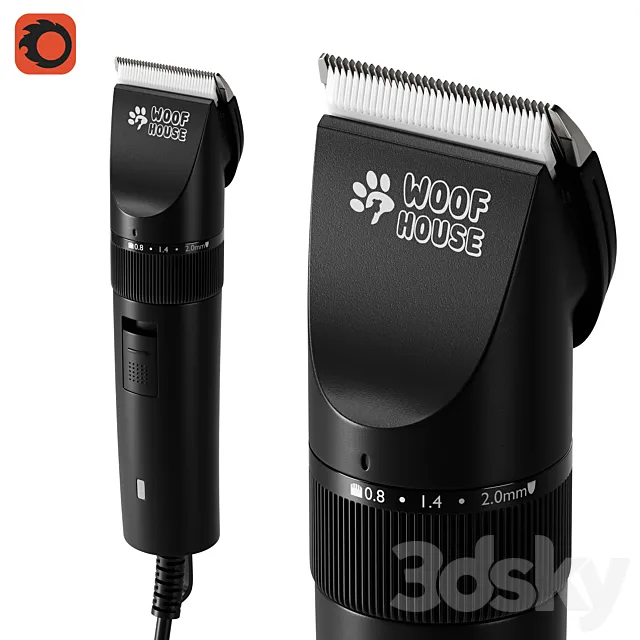 Hair clipper 3DS Max Model