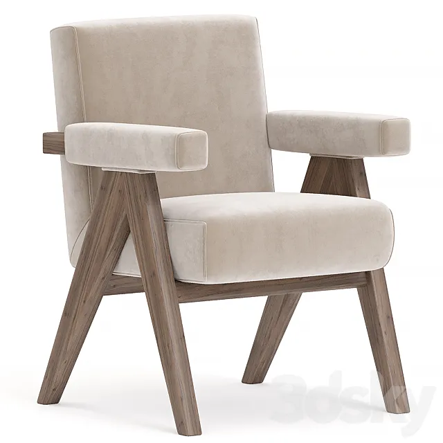 Haith Dining Chair 3ds Max