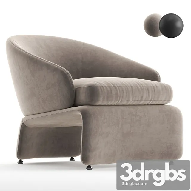 Halley armchair minotti