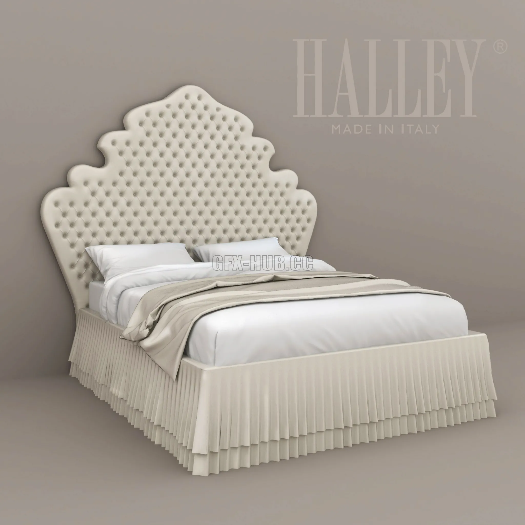 Halley PANDORA CAPITONNE art 442CADPLI 3dsMax Model