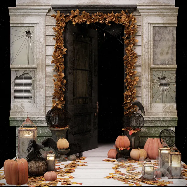 Halloween_set 3DS Max Model