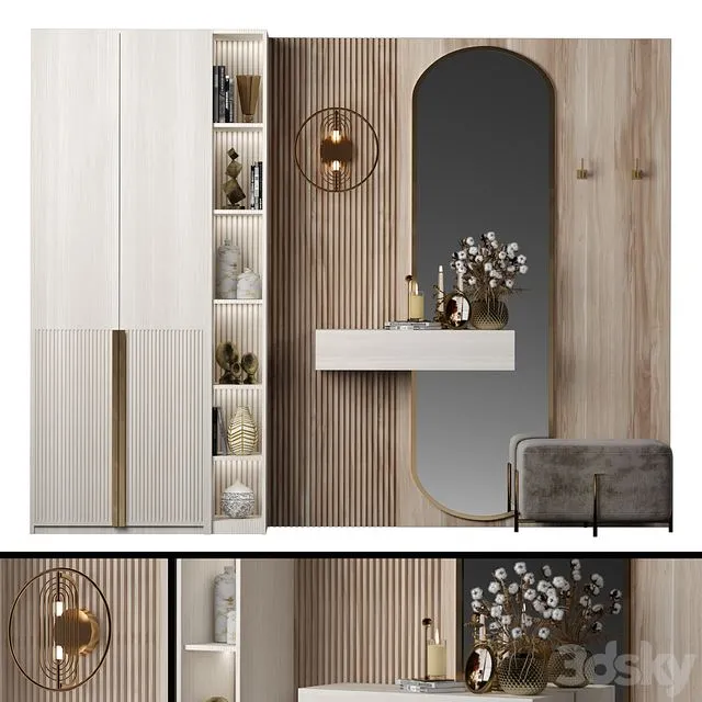 Hallway Composition 3dsMax Model