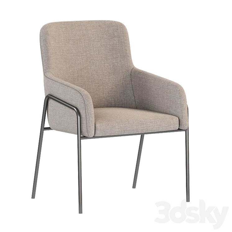 Halmar K-327 chair 3DS Max Model