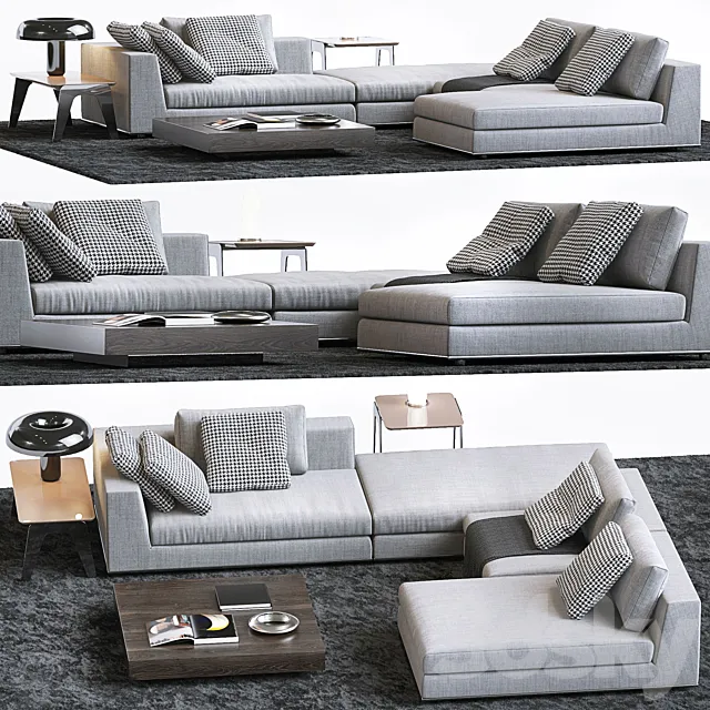 HAMILTON BY MINOTTI 2 3DS Max Model