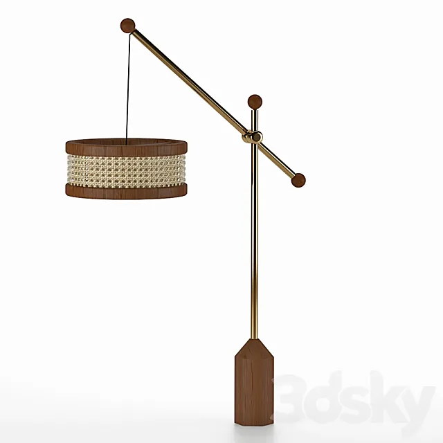 Hamilton FloorLamp 3DSMax File