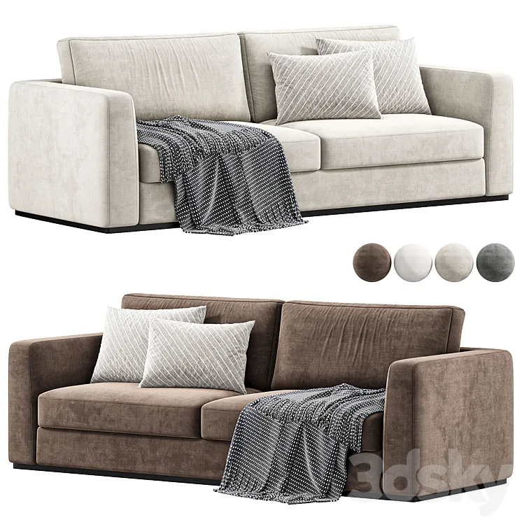 Hamilton Sofa By Castlery 3DS Max Model