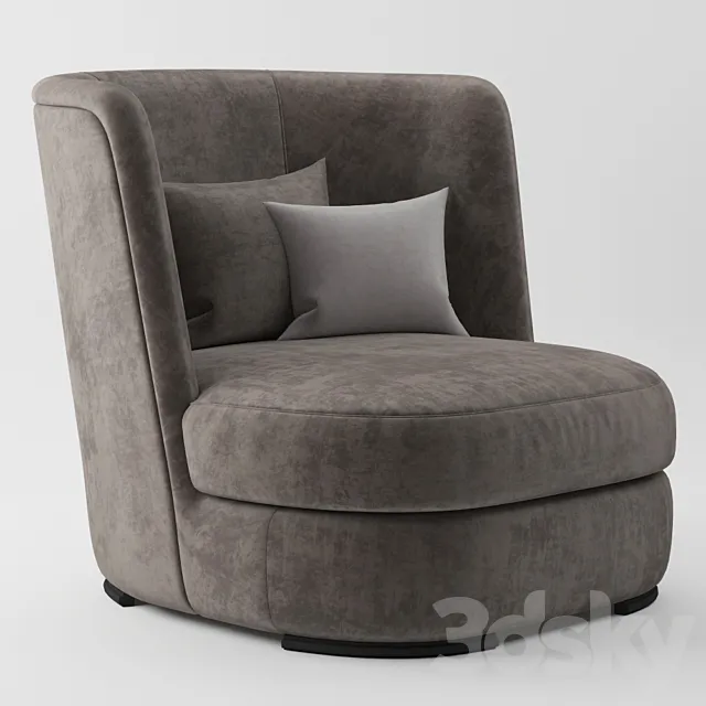 Hamiltonconte armchair gabbo 3ds Max
