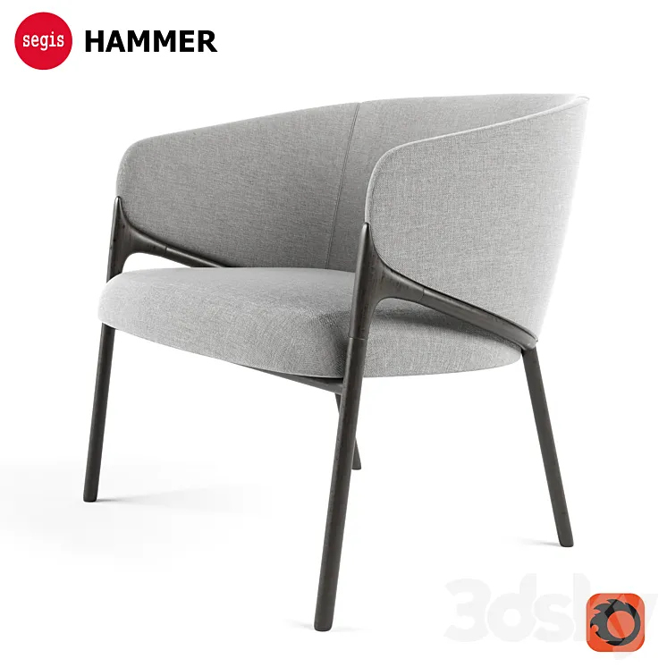 HAMMER | Armchair 3DS Max