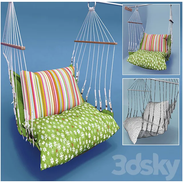 Hammock chair 3DS Max Model