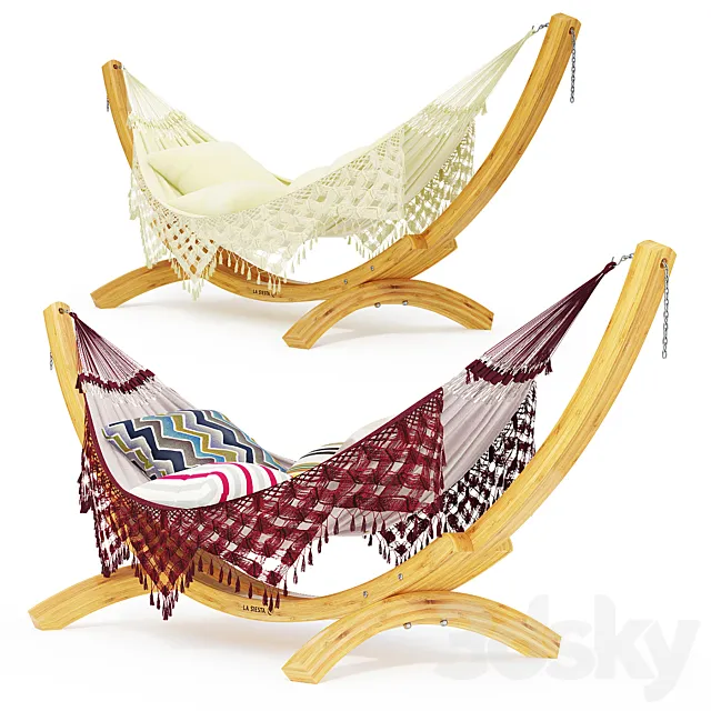 Hammock La Siesta Bossanova 3ds Max