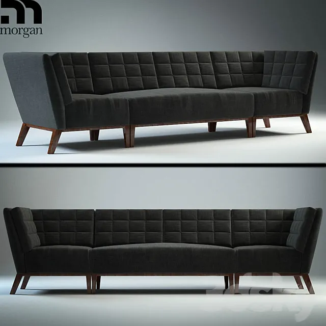 Hampton sofa 3DS Max Model