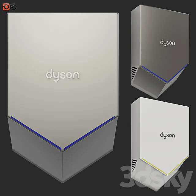 Hand Dryer Dyson Airblade V 3ds Max
