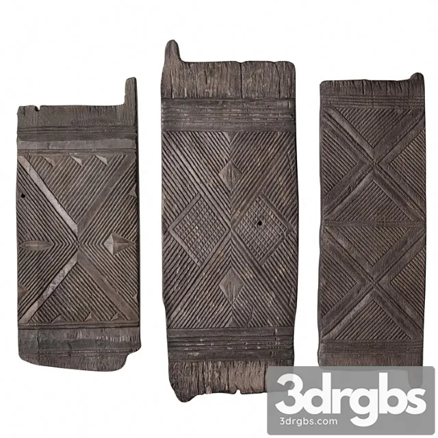 Handcarved nigerian doors collection by restoration hardware