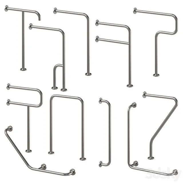 Handrail 3dsMax Model