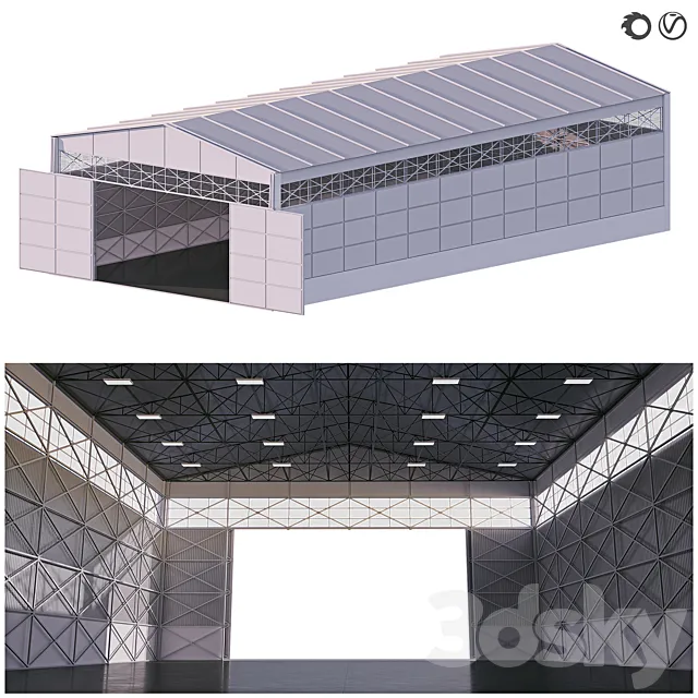 Hangar 3ds Max