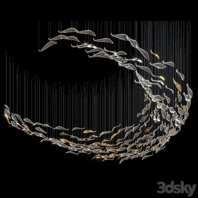 Hanging arrangement Vargov Design – Swarm 3dsMax Model