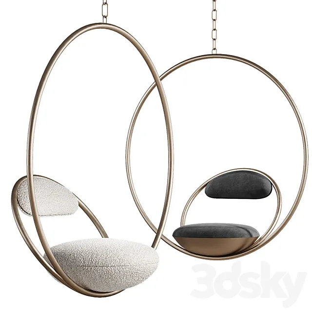 Hanging chair by Lee Broom 3ds Max