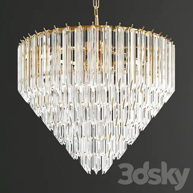 Hanging chandelier Cloyd 10308 3ds Max
