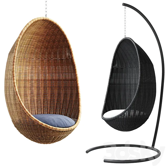 Hanging Egg Chair | Sika design 3ds Max