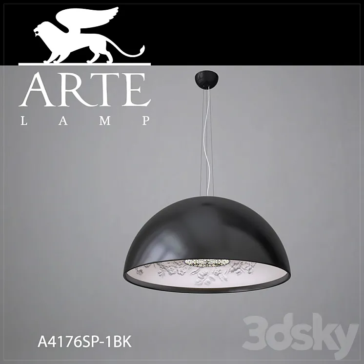 Hanging lamp Arte Lamp A4176SP-1BZ 3DS Max