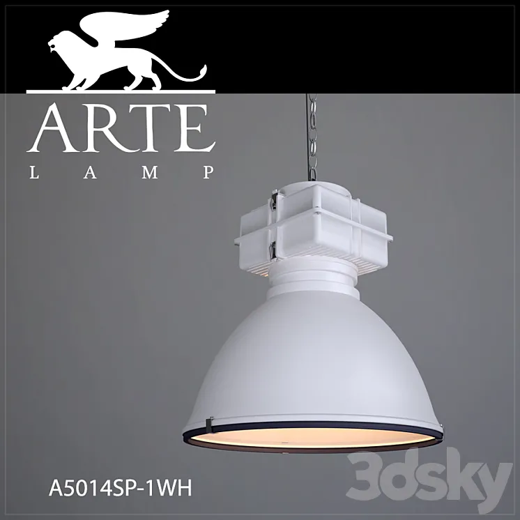 Hanging lamp Arte Lamp A5014SP-1WH 3DS Max