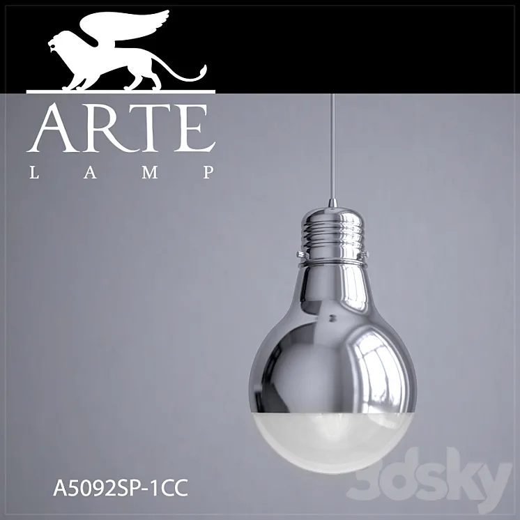 Hanging lamp ARTE LAMP A5092SP-1CC 3DS Max