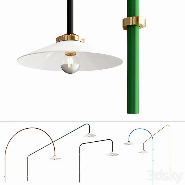 Hanging lamp collection By valerie_objects 3dsMax Model