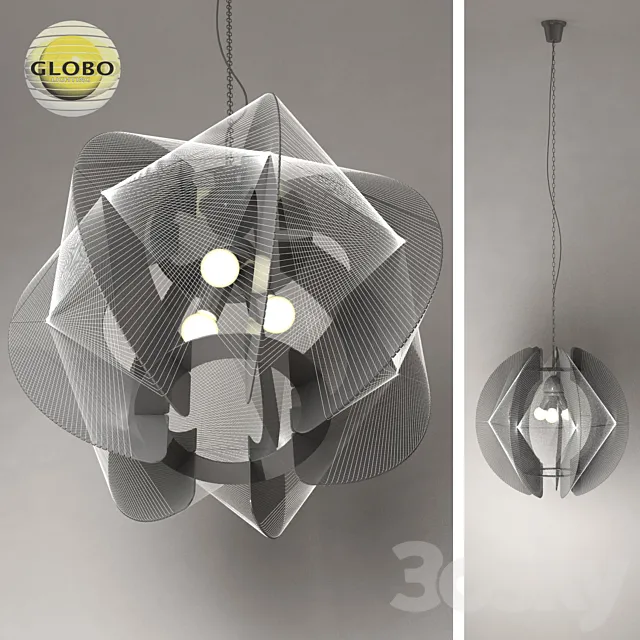 Hanging lamp Globo lighting 3DS Max Model